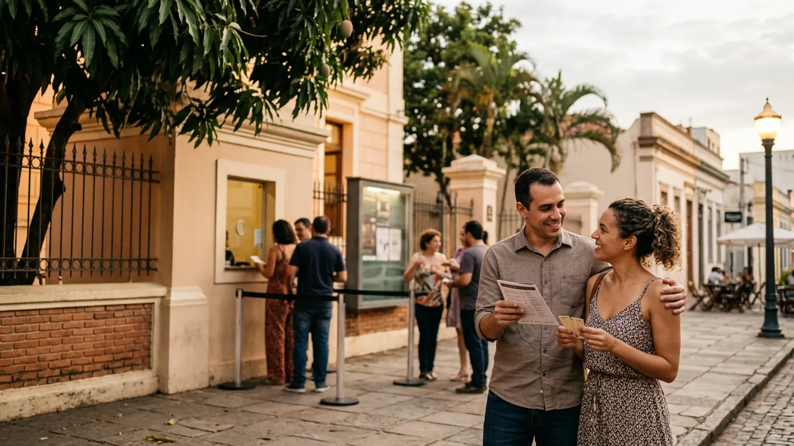 Imagem criada com IA: Amantes do Teatro em Campinas: ingressos e sessões em outubro