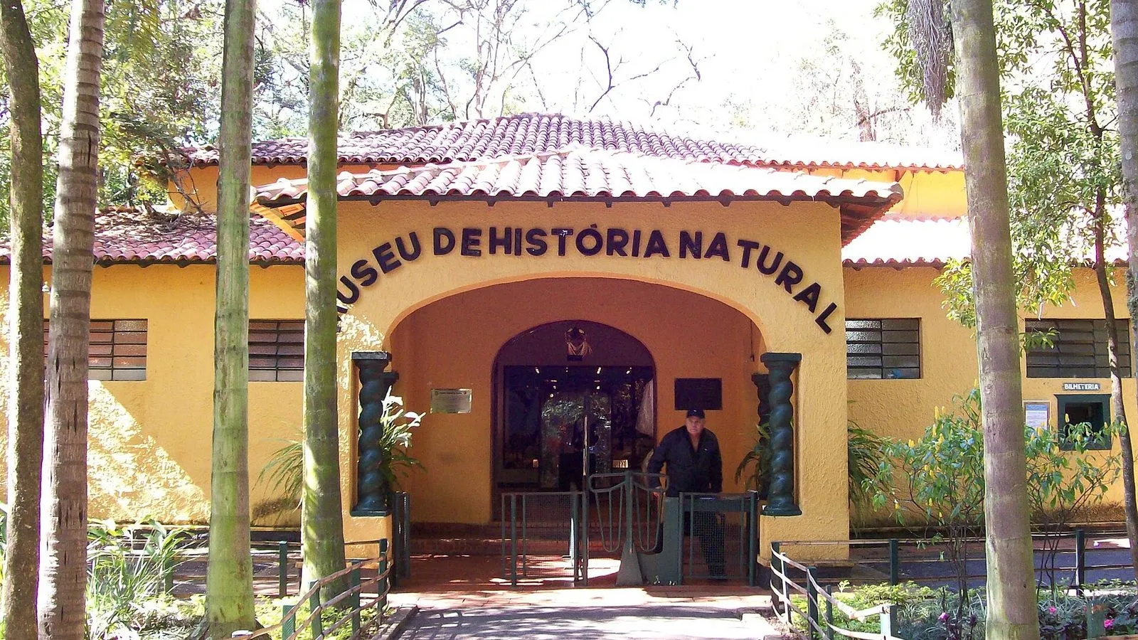 O Museu de História Natural de Campinas, dentro do Bosque dos Jequitibás.