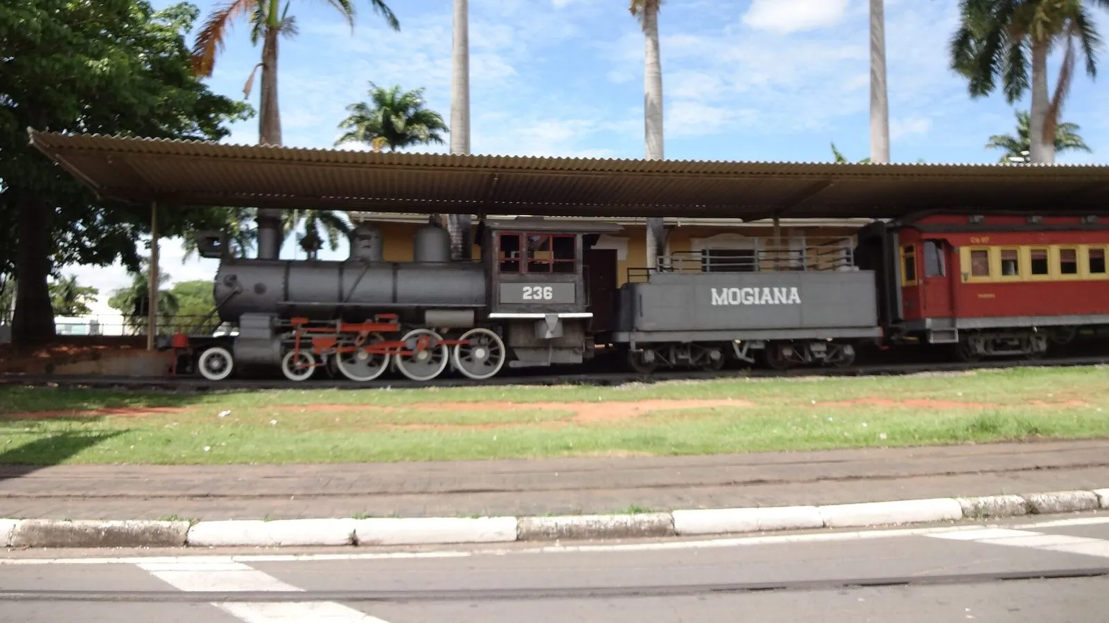 A Estação Jaguariúna, ponto final do percurso completo.